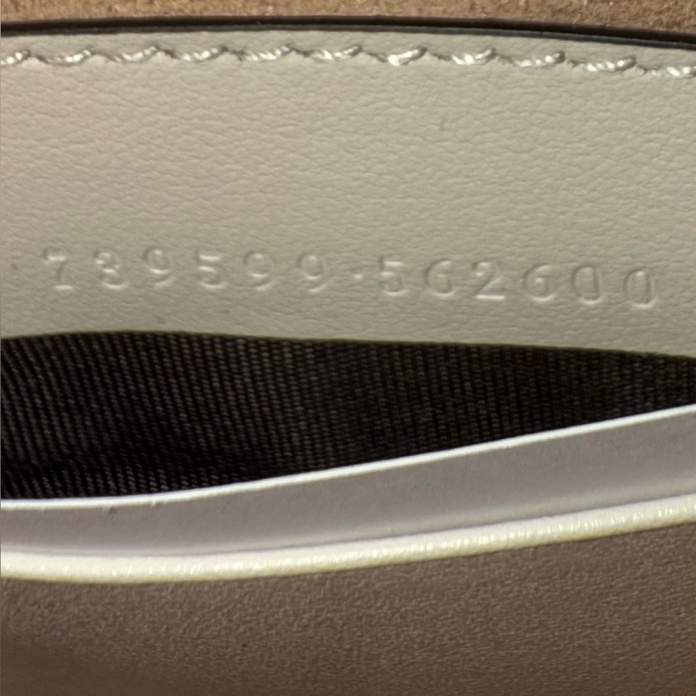 Gucci Matelasse GG Marmont Square Cream Shoulder or Belt Bag - Picture 7 of 13